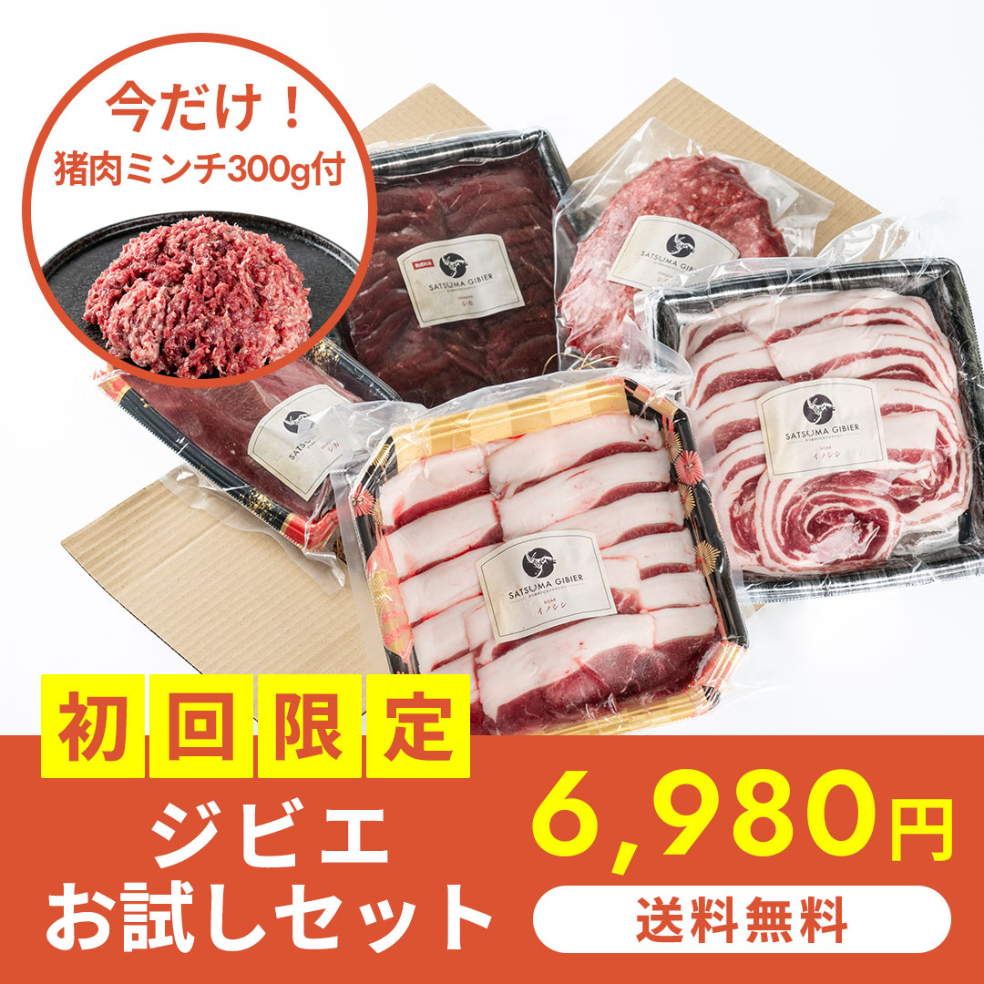 【初回限定】送料無料 ジビエお試しセット